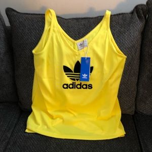 Adidas trefoil tank